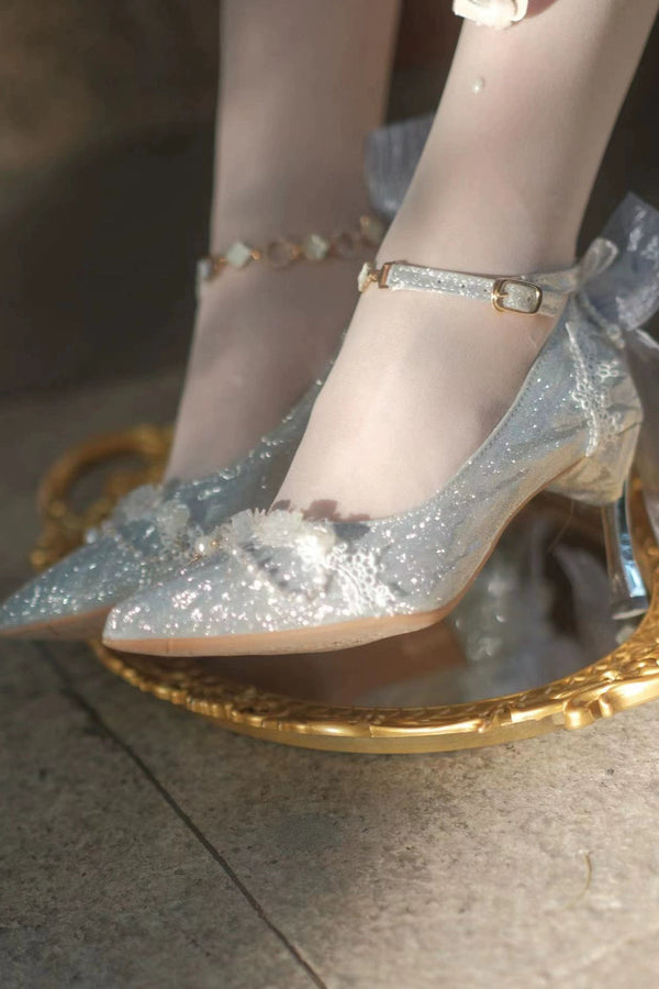 ストリーマーオードグリッターハイヒール
