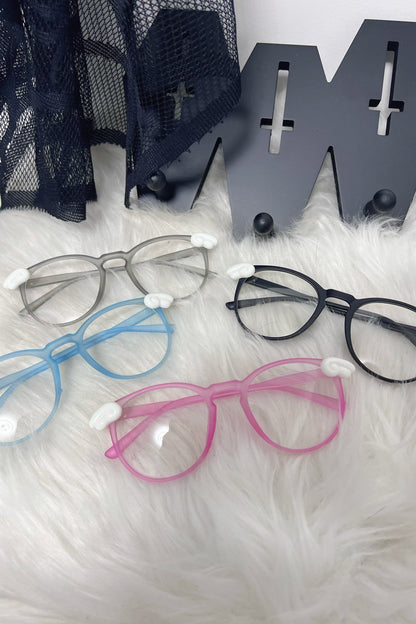 Aqua Cute Sub Cal Flat Glasses