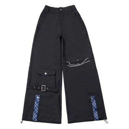 オフショルダースウェットトップス+アシメスカート+ロングパンツ