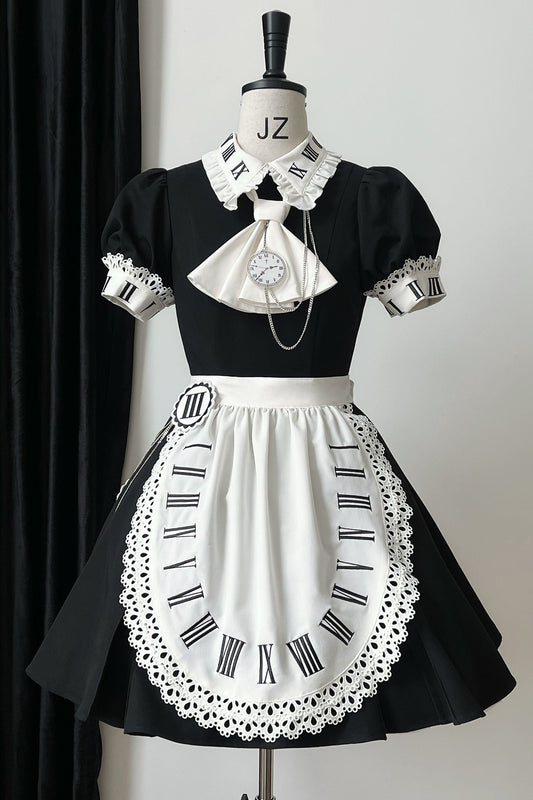 [Deadline for reservation: March 18] Time Traveler Series Short Sleeve Dress + Apron