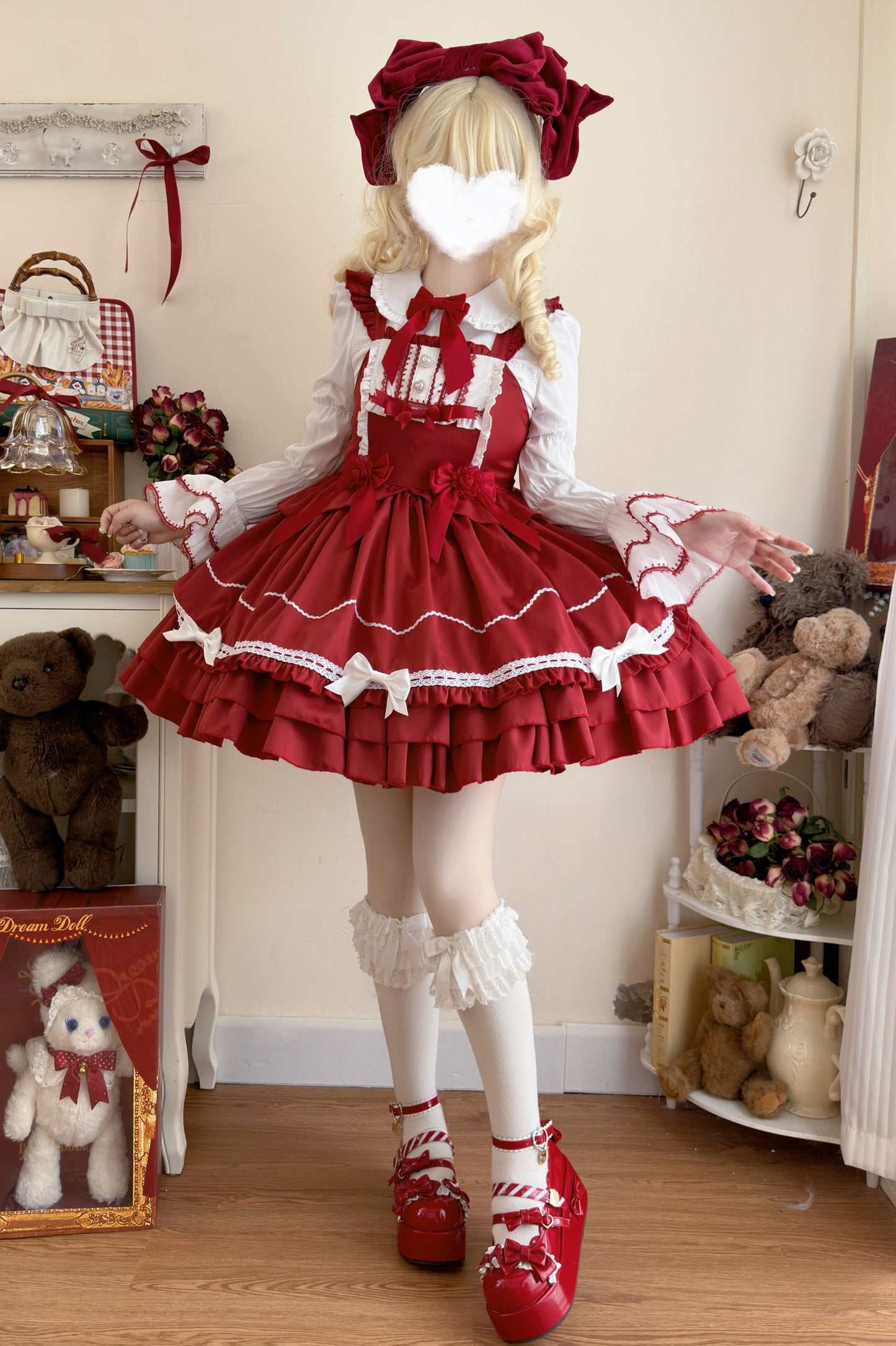 Paper Shell Cake Lolita Dress