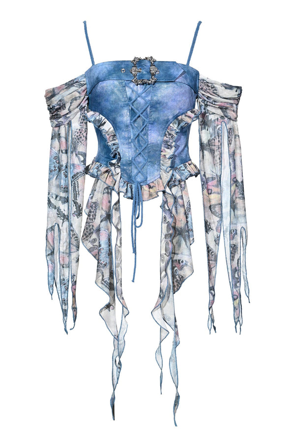 [Pre-order product] Virtual Track Addicted Y2K Camisole