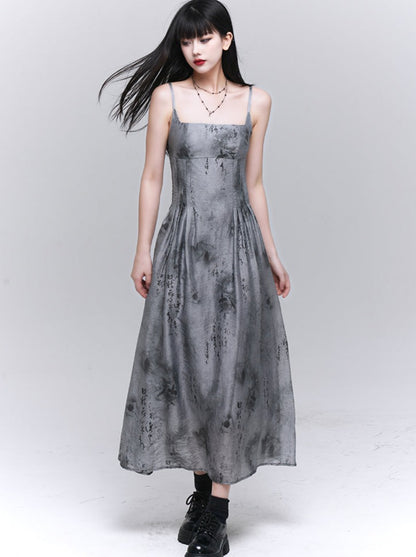 Mode Gray Summer Camisole Dress