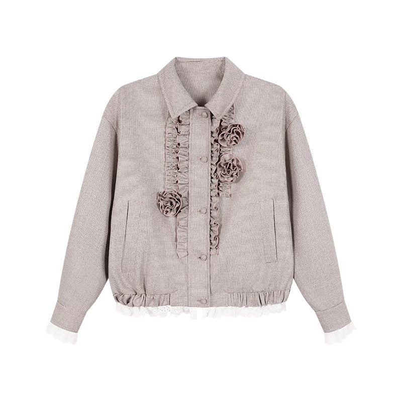 Fragrant Rose Patchwork Jacket