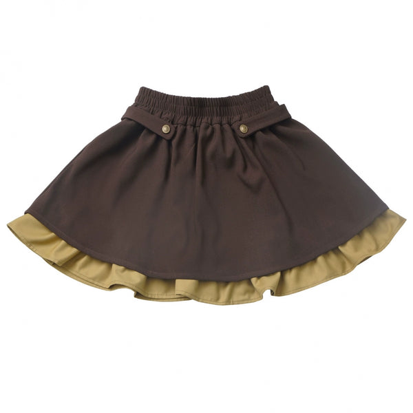 Butter Cocoa Brown Subculture Plaid Set