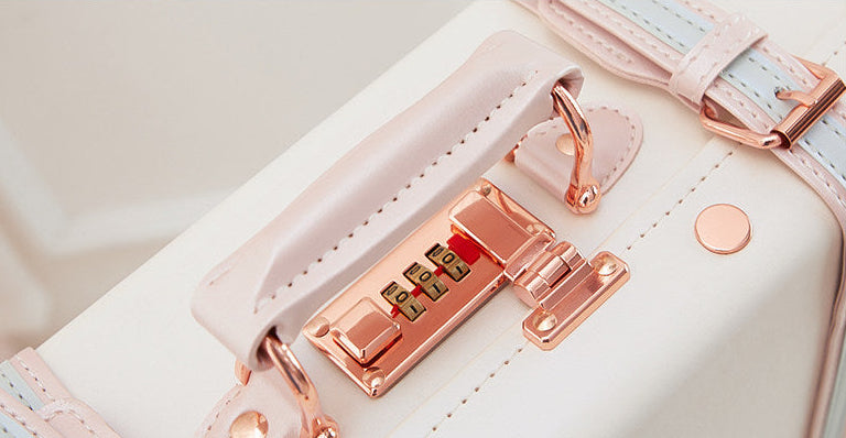 Princess Pastel Trunk Suitcase