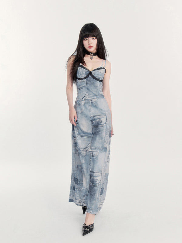 ミレニアルホットガールレトロキャミソールワンピース