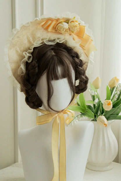 Flower Sweet Mesh Corset Lolita Setup