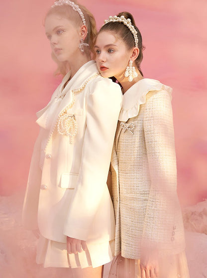 Candy Light Apricot Pearl Jacket