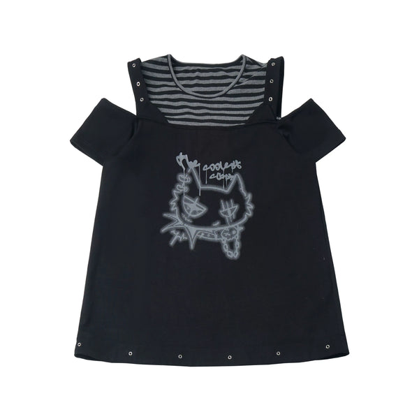 Black Cat Rock Punk Set