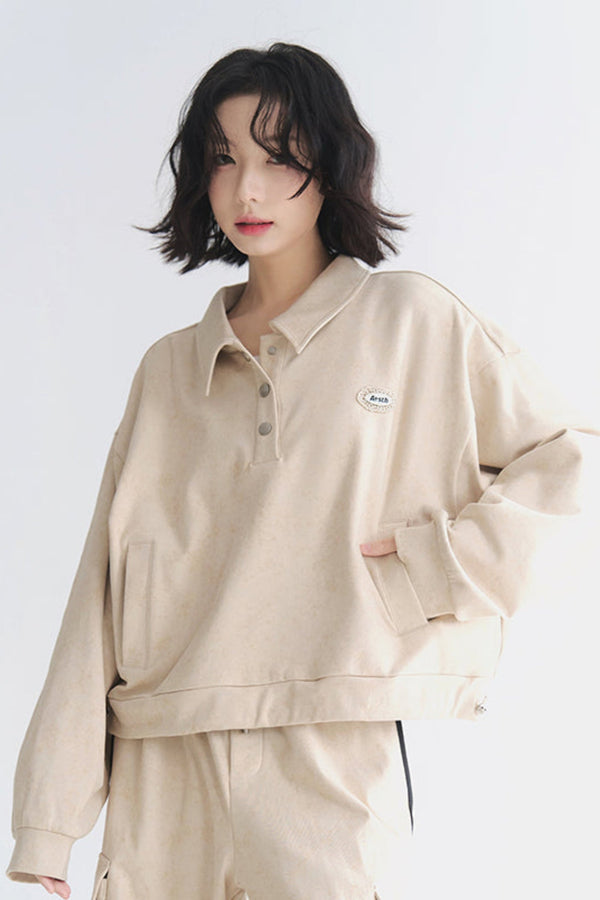 Sweatshirt and cargo pants set-up