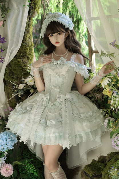 [Order Deadline: October 3] Pearl Rose Ballet Style Pure Elegant Dress