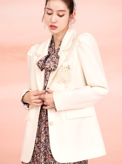 Candy Light Apricot Pearl Jacket