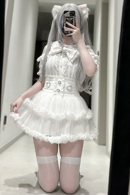 レースガーゼハウス地雷スカート