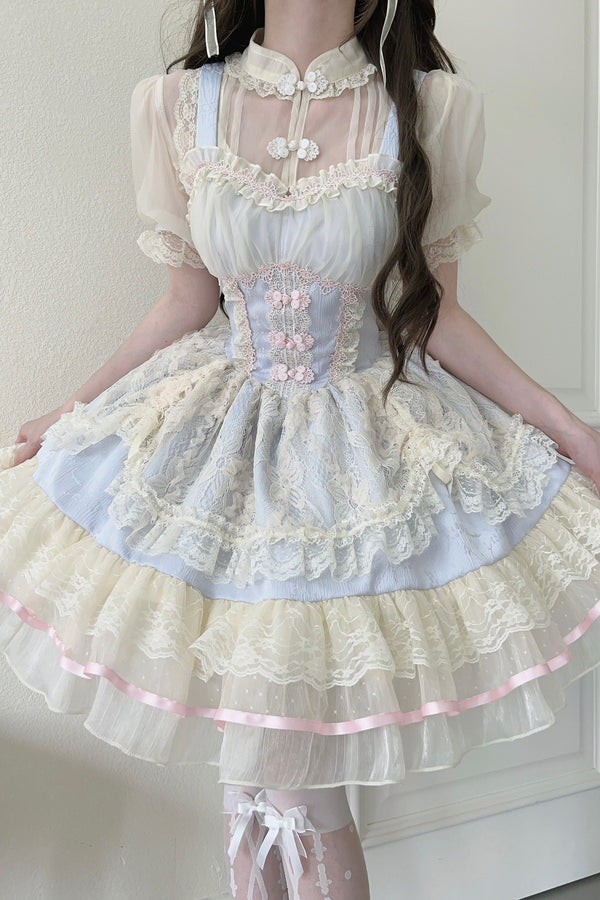 Sweet Ballet Style Lolita Suspender JSK Dress