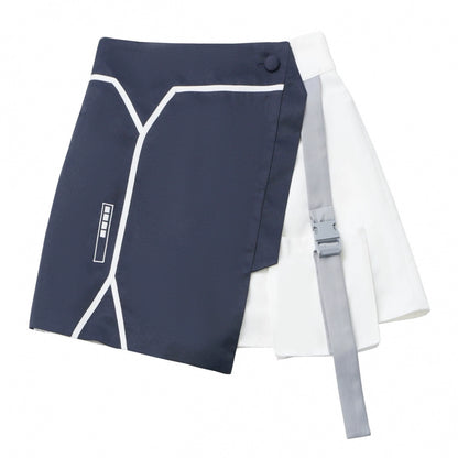 サブカルカーゴショートコート+ジャンパースカート+スカート +レッグウォーマー