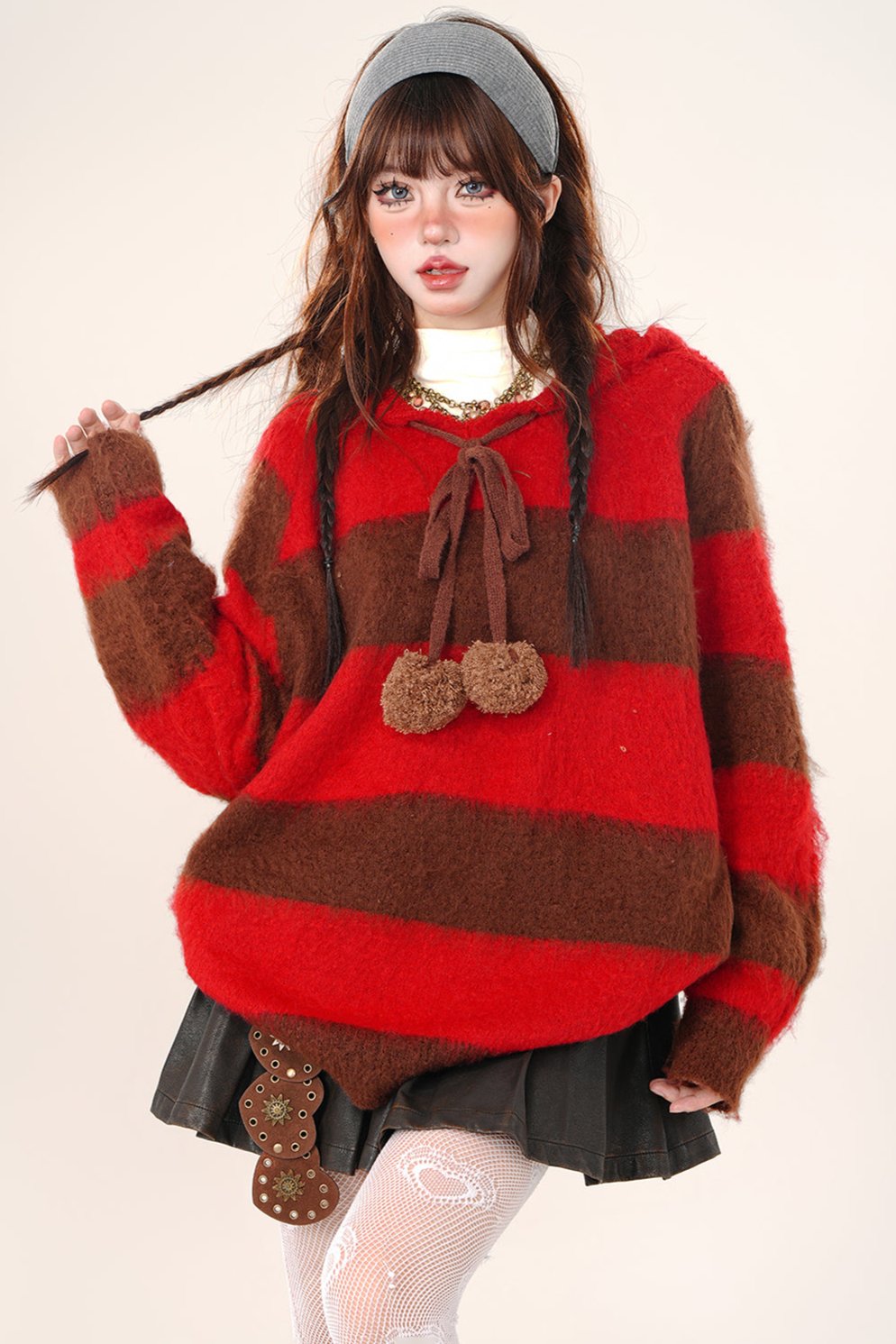 Plash darmean wool sweater