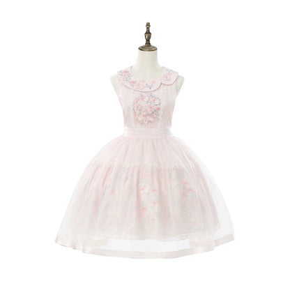 Qipao con conigli e pesche+top+capispalla+accessori