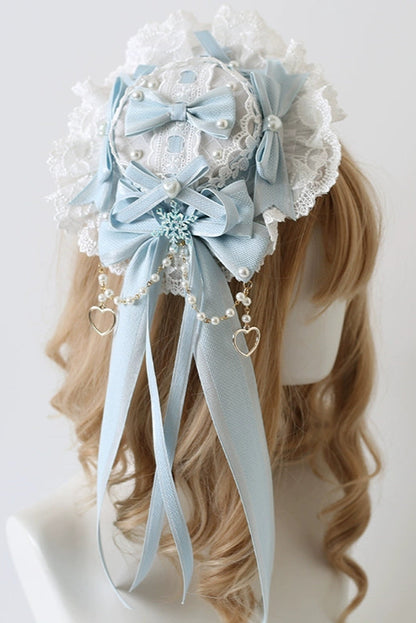 Light Blue Princess Lolita Accessories