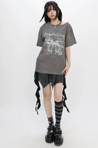 リボンルーズトップス