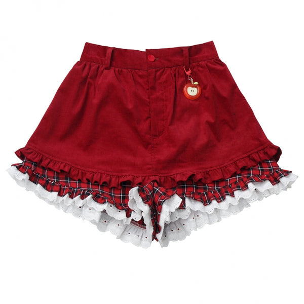 Fruit milk hooded jacket + top + pants + leg warmers