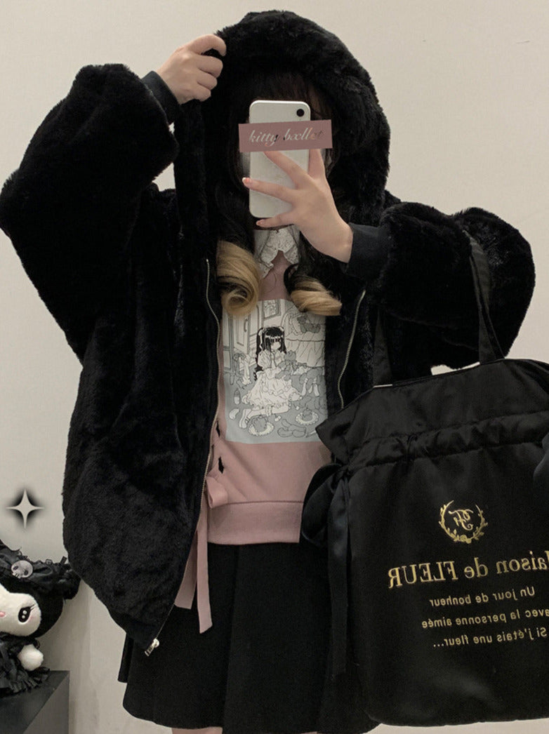 Reserved hot sale fur coat