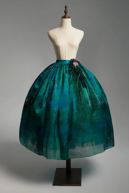 【3月19日予約締切】シルビアトップス+フレアスカート+ハット+スリーブ+ネックレス