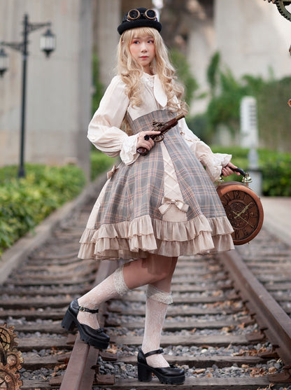 Infanta Retro Lolita Camisole Dress + Hairband