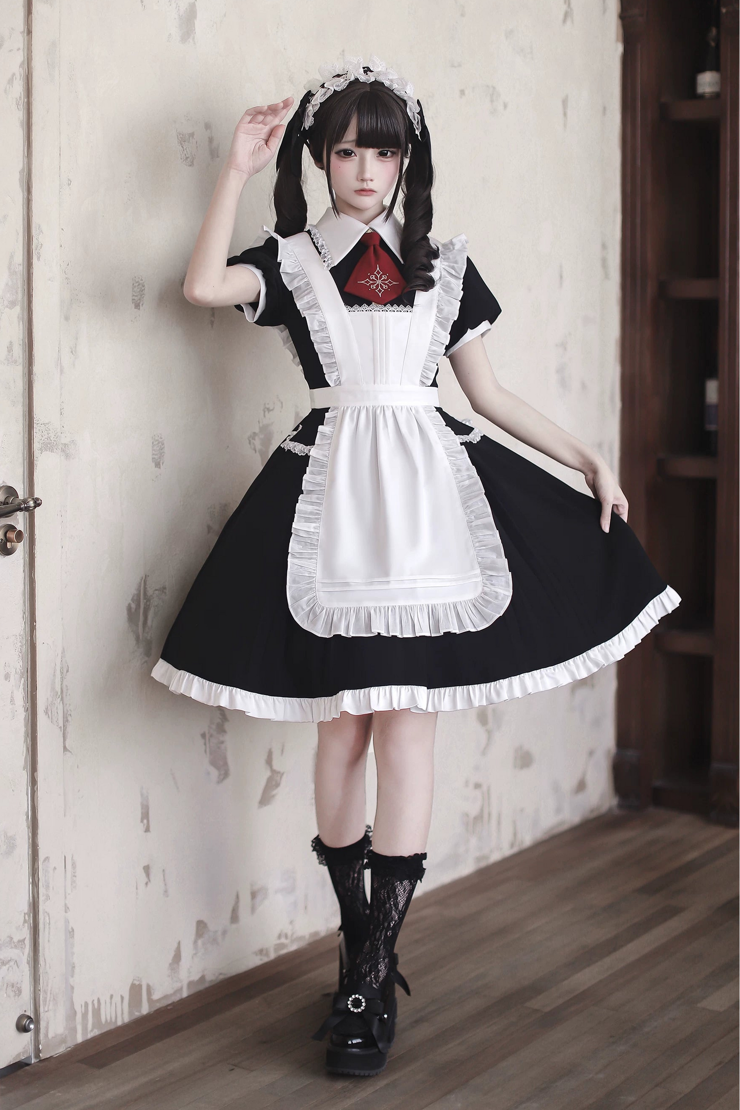 [Date limite de précommande : 29 avril] Tablier Maid Lolita Gothique