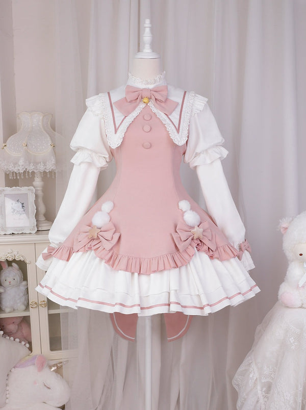 Magical Girl Girly Sweet Lolita Dress [Reservation Item].