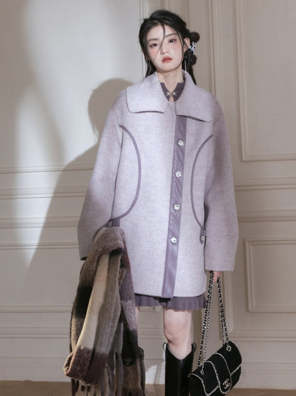 ビューティーシルエットビックカラーコート