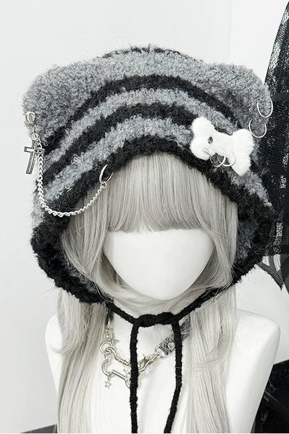 Cat Ear Knit Hat
