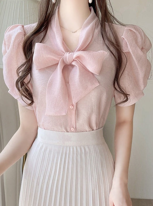 フェアリーパフスリーブシャツ