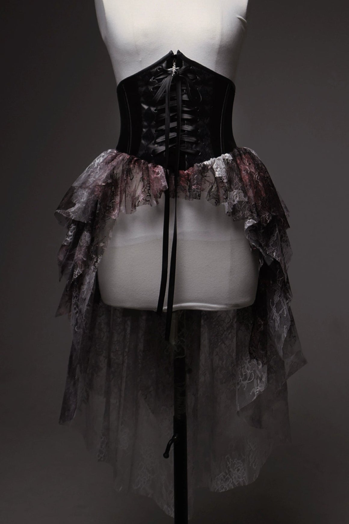 Horror Amusement Park Lace Waist Corset