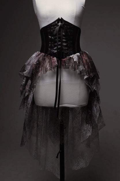 Horror Amusement Park Lace Waist Corset
