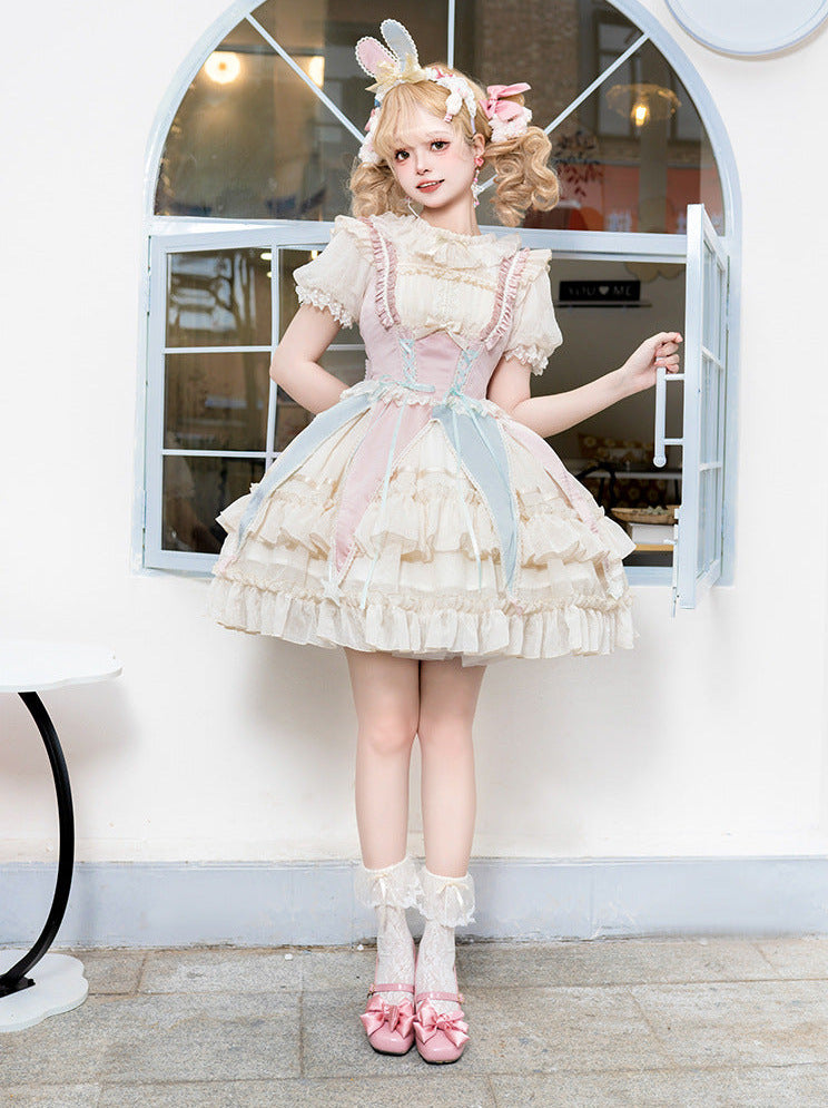 Cut Flower Ballet Circus Princess Dress Set