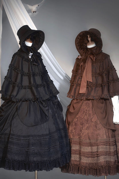 【予約商品】Song of the Lonely Birdアンティークケープ