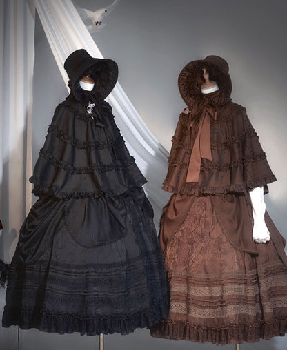 【予約商品】Song of the Lonely Birdアンティークケープ