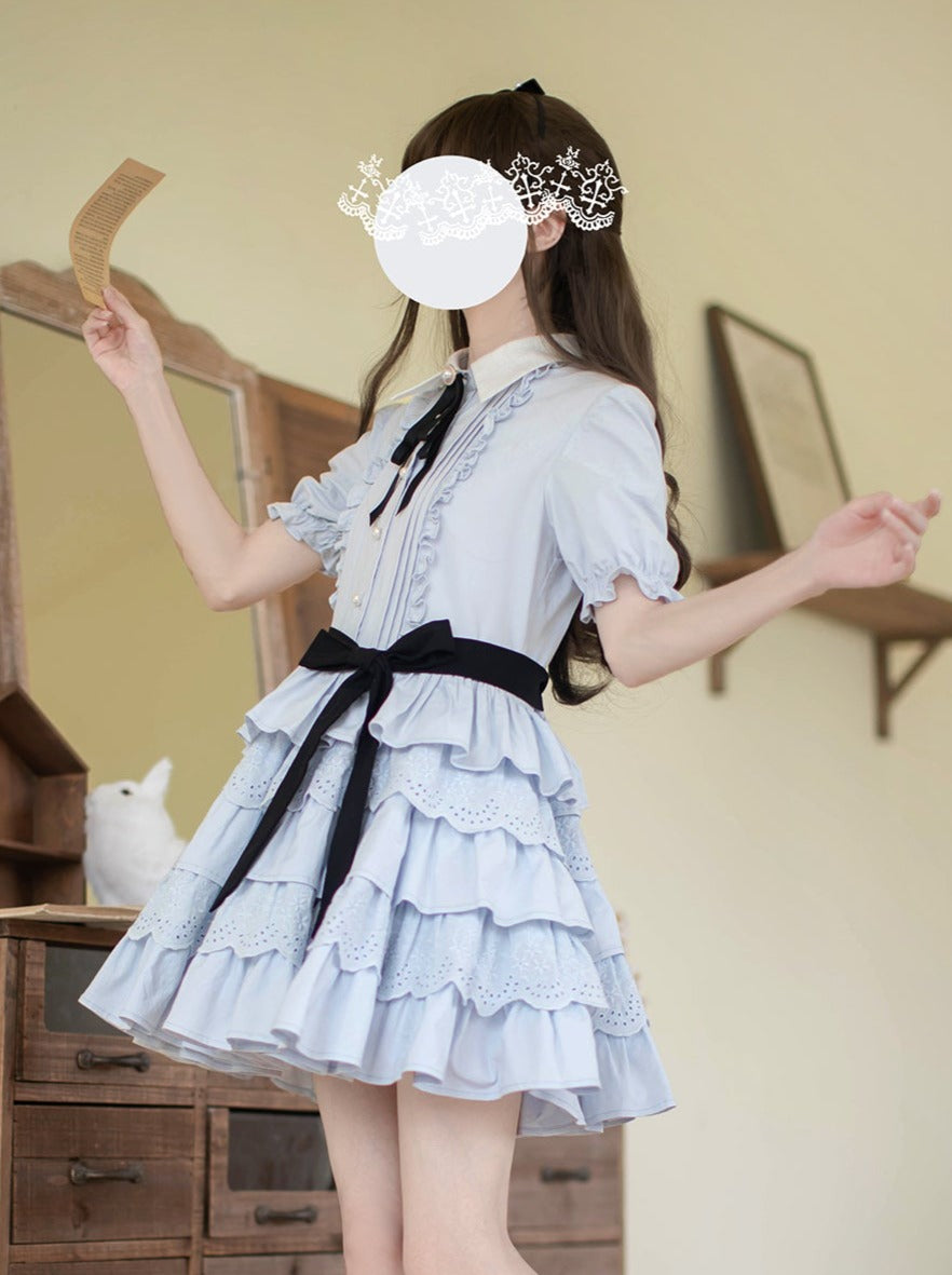 Toalice バレリーナリボンデコワンピース ロリィタ風