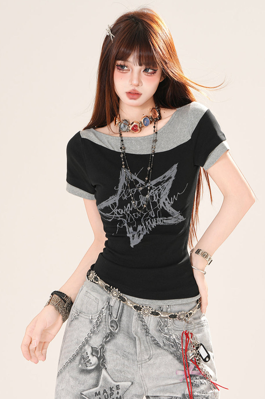 スパイスガールズスターTシャツ