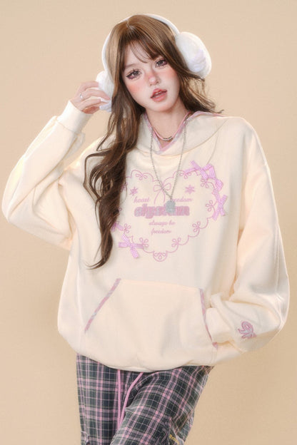 Love Embroidery Aziridoque Hoody