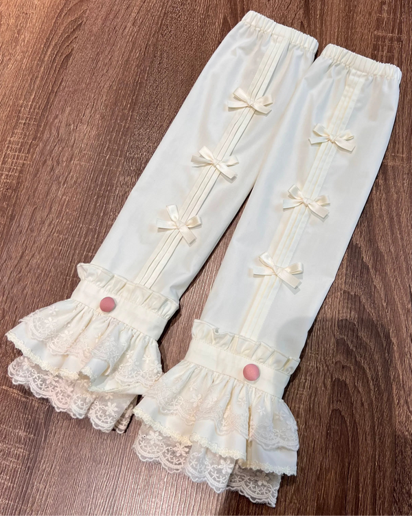 [Pre-order Deadline: September 7] Pink and Blue Romantic Rose Print Sweet Lolita Series Accessories (hairband, Flower Ribbon Brooch, Sash with Flower Ribbon Brooch, Detachable Lace Sleeves)