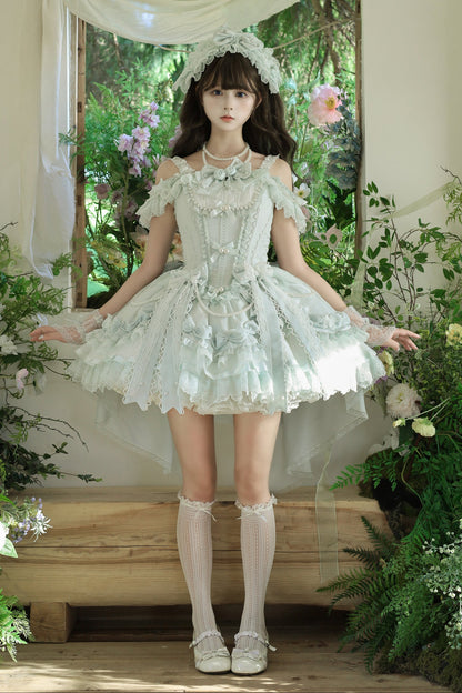 [Order Deadline: October 3] Pearl Rose Ballet Style Pure Elegant Dress