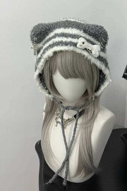 Cat Ear Knit Hat