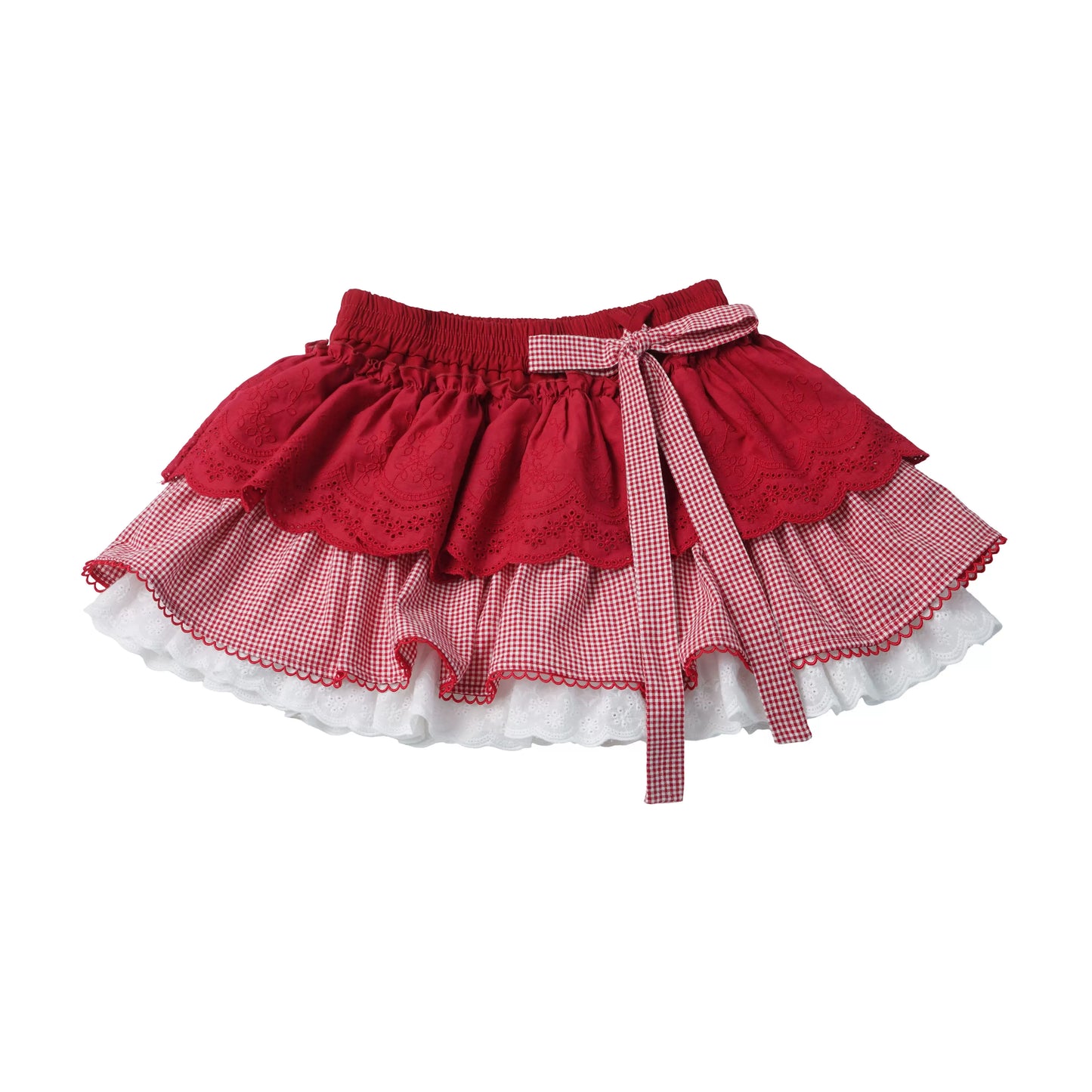 Apple Red Bunny Ear Girly Set