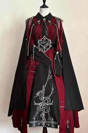 [Reservation deadline: October 6th] Scarlet Knight Red Army Elegant Cloak Dress Suit