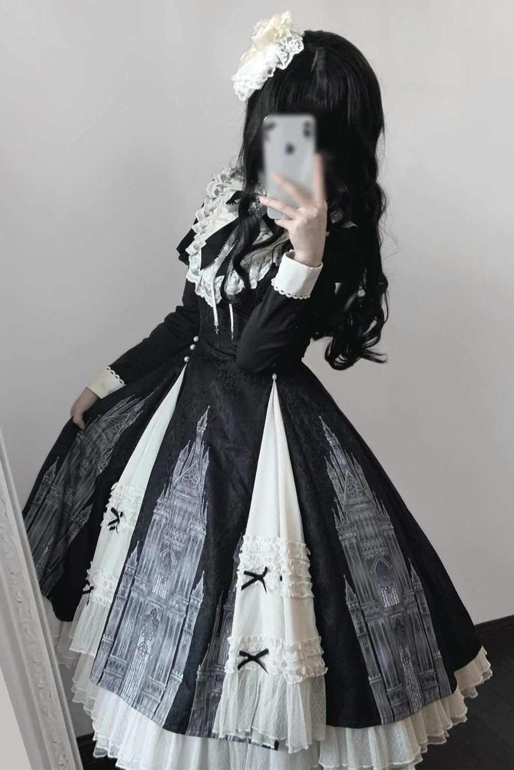 [Reservation deadline on October 22] Church Bell Elegant Gothic Classical Dress