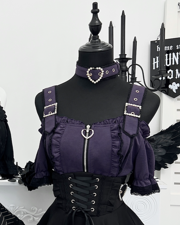 Subculture Heartbeat Top + Flared Skirt