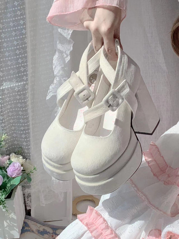 Lillian Bear Panda Original Platform High Heels