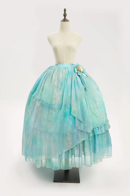 【3月19日予約締切】シルビアトップス+フレアスカート+ハット+スリーブ+ネックレス